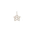 FLOWER WITH PEARL STUD OORBEL ZILVER